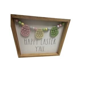Rae Dunn "HAPPY EASTER" Wood Sign